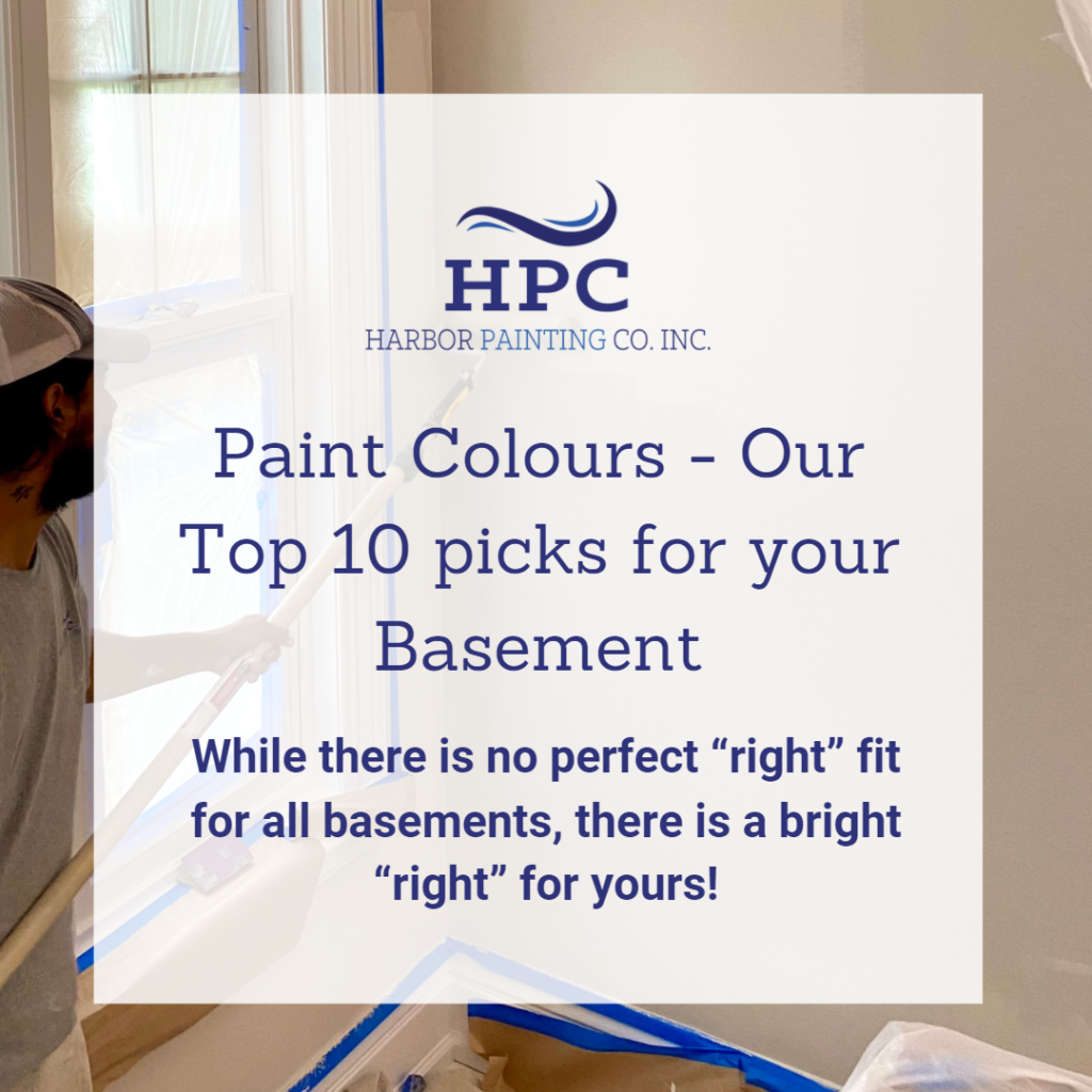 Paint Colours for Basement